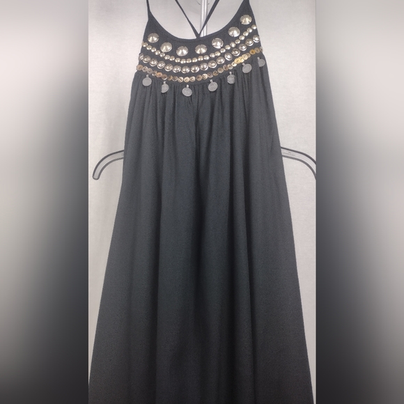 COPY - Area Stars Marrakesh Embellished Mini Dress In Black Size Small 4 - 6 - Picture 7 of 8